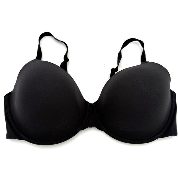Skims Fits Everybody Push Up Black Onyx Bra Size 38D - Picture 1 of 4